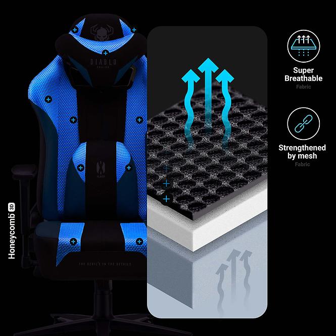 Gamer szék Normal Diablo X-Player 2.0 frost black