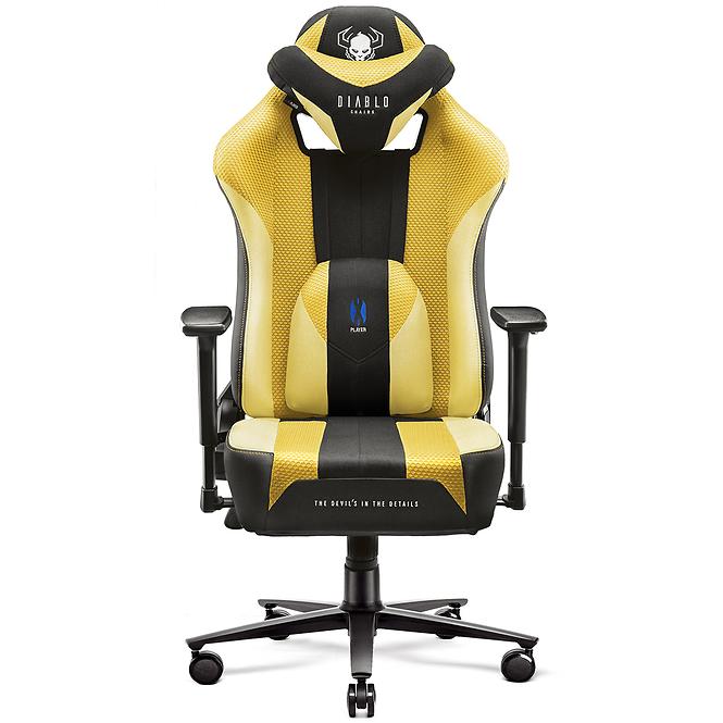 Gamer szék Normal Diablo X-Player 2.0 dark sunflower