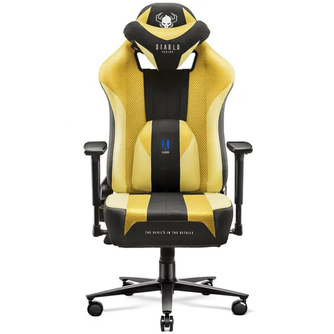 Gamer szék Normal Diablo X-Player 2.0 dark sunflower,2