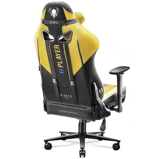 Gamer szék Normal Diablo X-Player 2.0 dark sunflower