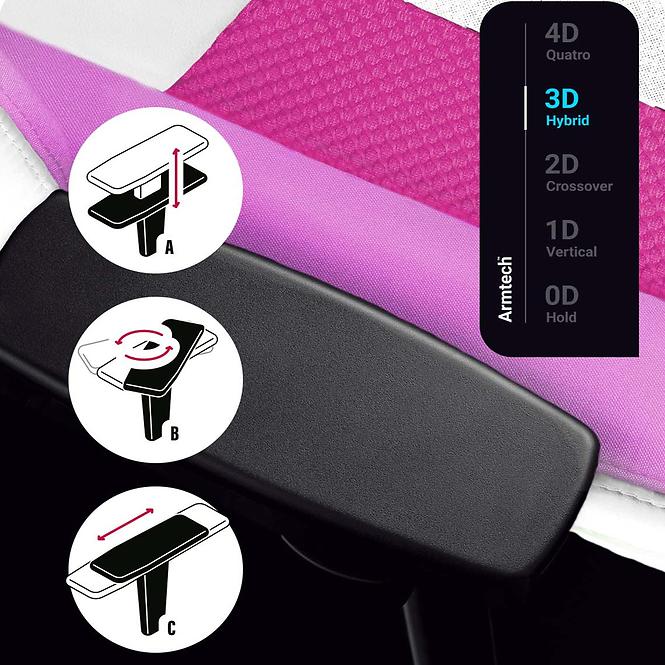 Gamer szék Normal Diablo X-Player 2.0 pink marshmallow