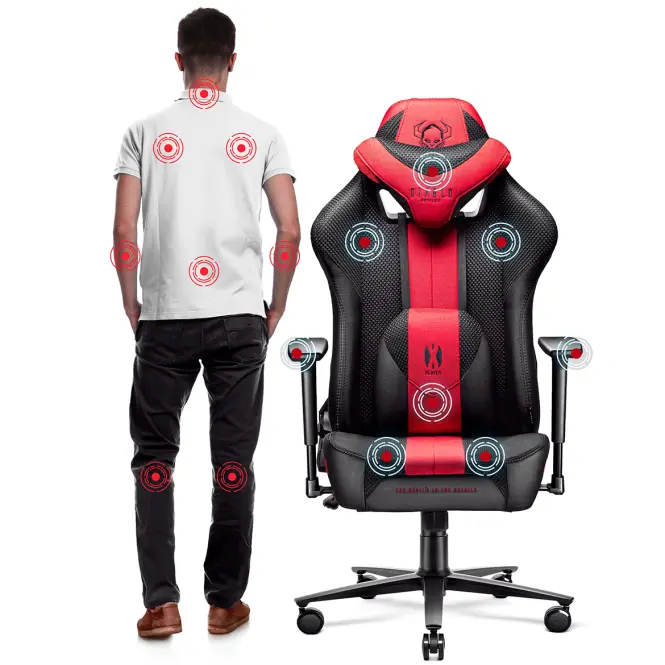 Gamer szék King  Diablo X-Player 2.0 antracit,9