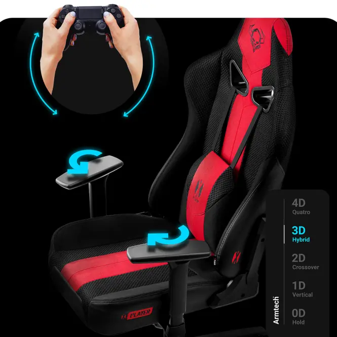 Gamer szék King  Diablo X-Player 2.0 antracit,10