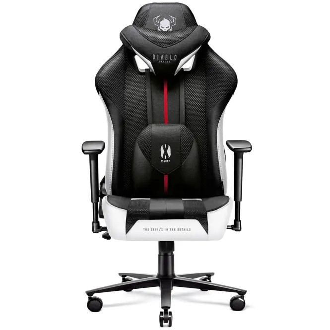 Gamer szék King  Diablo X-Player 2.0 fehér/fekete