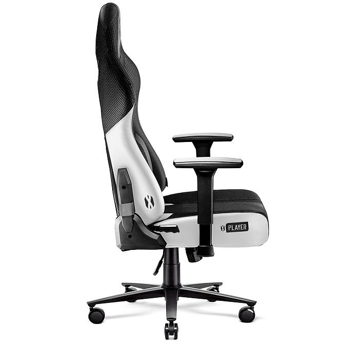 Gamer szék King  Diablo X-Player 2.0 fehér/fekete