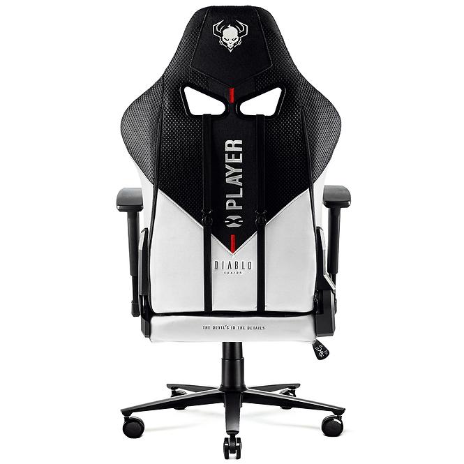 Gamer szék King  Diablo X-Player 2.0 fehér/fekete