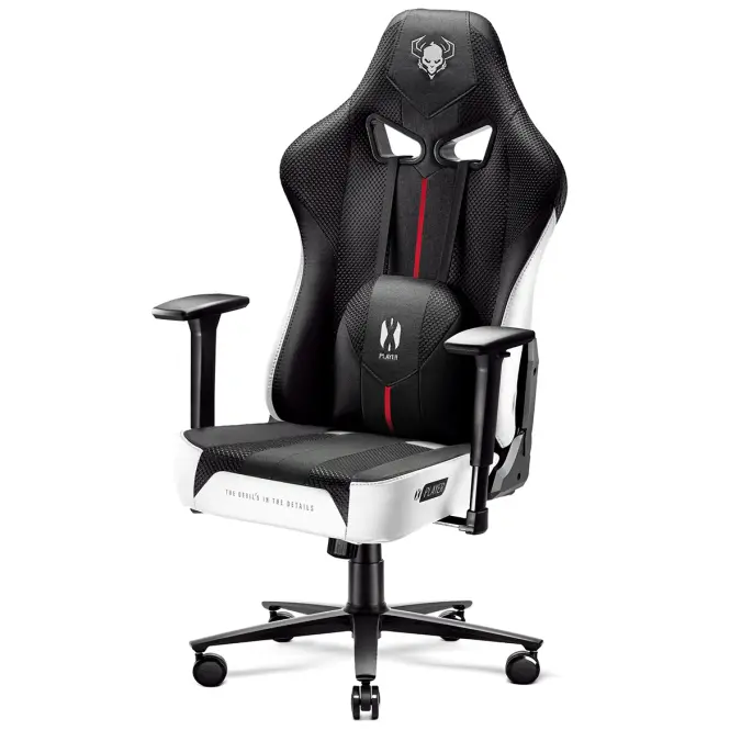 Gamer szék King  Diablo X-Player 2.0 fehér/fekete,5