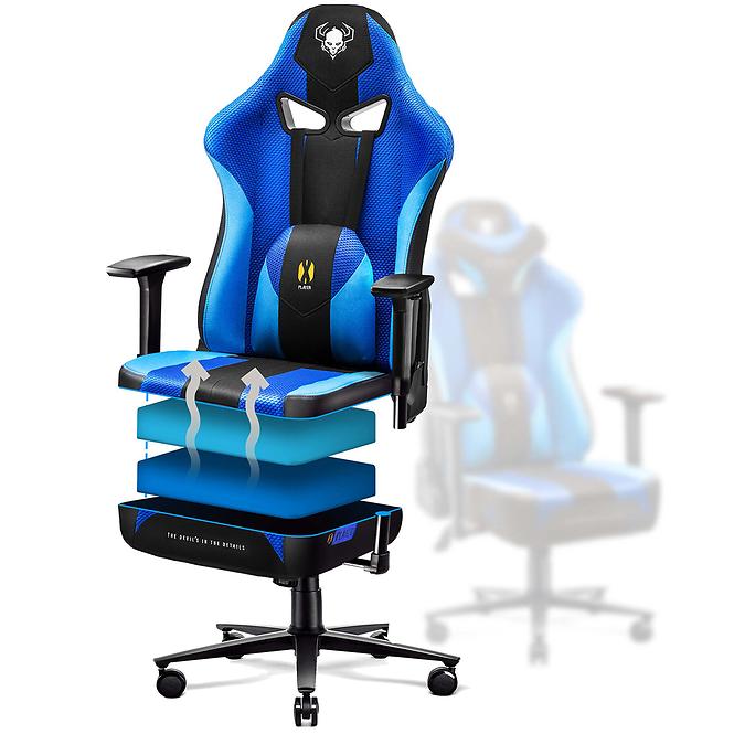 Gamer szék King  Diablo X-Player 2.0 frost black