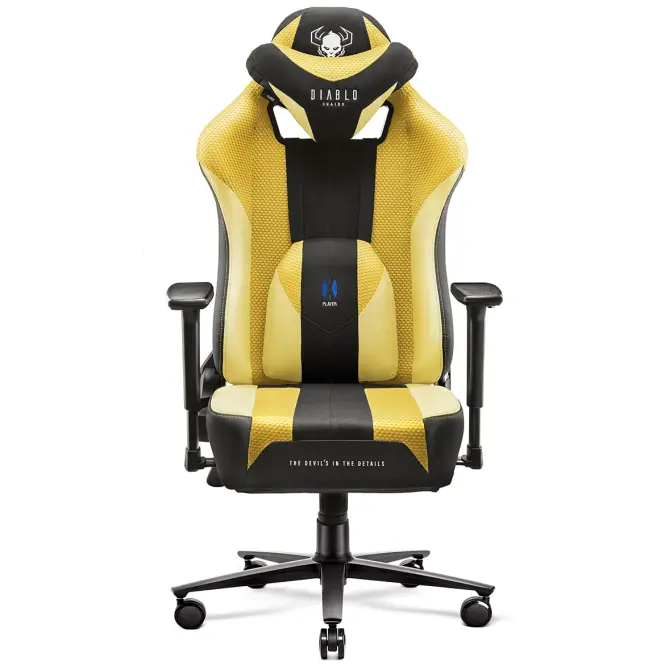 Gamer szék King  Diablo X-Player 2.0 dark sunflower,2