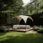 Kerti pavilon 3,3x3,3 m bézs,3