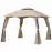 Kerti pavilon 3x3 m bézs