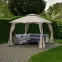 Kerti pavilon 3x3 m bézs,3