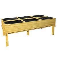Fából készült zöldséges box 202x100x70 cm L