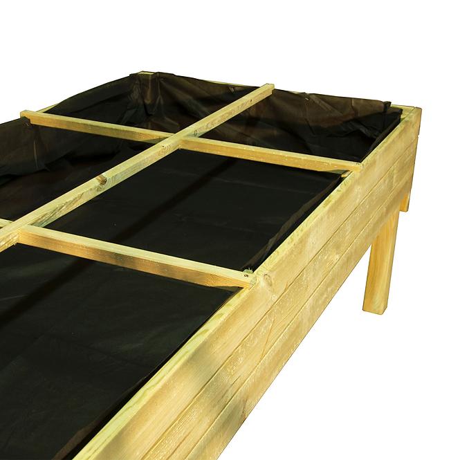 Fából készült zöldséges box 202x100x70 cm L