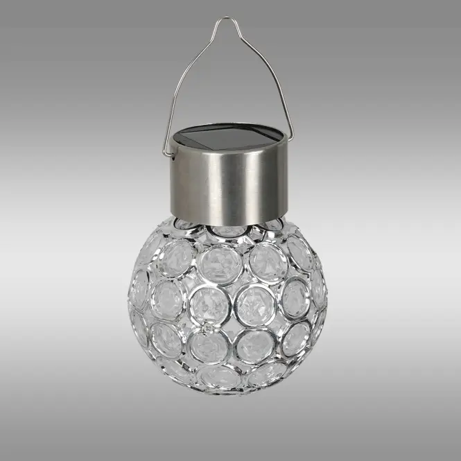 Napelemes lámpa RING RGB EKO0585