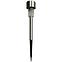 Napelemes lámpa PIN INOX EKO0594,2