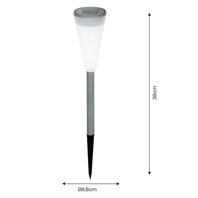 Napelemes lámpa RÚD 38CM EKO0607,3