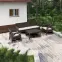 Kerti szett Santana 5 barna,3