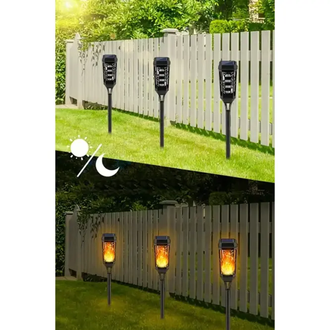 Napelemes lámpa 46810 Flame Black,9