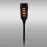 Napelemes lámpa 46810 Flame Black