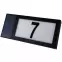 Napelemes lámpa Házszám 46816 Black,2