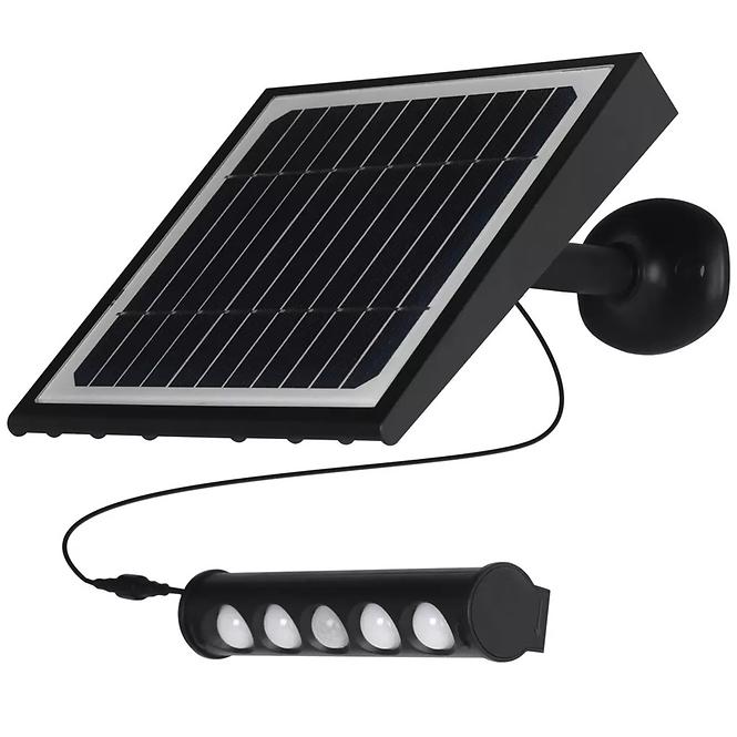 Napelemes lámpa 46818 Black