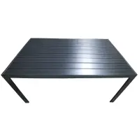 Asztal Douglas fekete 150x90 cm