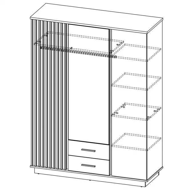 Szekrény Lamelo LA15