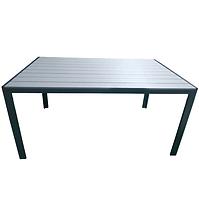 Douglas szürke asztal polifa lappal 150x90 cm
