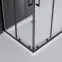 Zuhanykabin Point 80x80x190 black,3