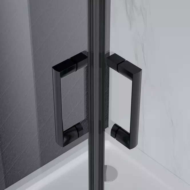 Zuhanykabin Point 80x80x190 black