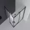 Zuhanykabin Point 90x90x190 black,2