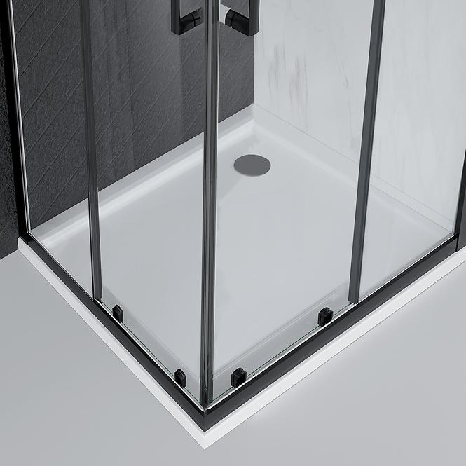 Zuhanykabin Point 90x90x190 black