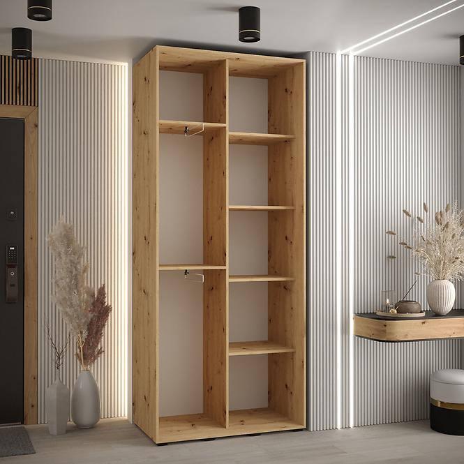 Szekrény 45 Canaris 1 100 artisan/fekete