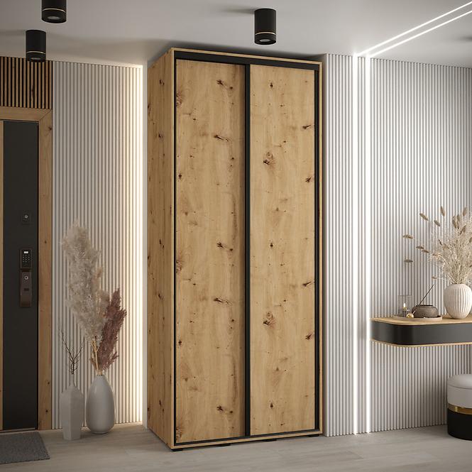 Szekrény 45 Canaris 1 100 artisan/fekete