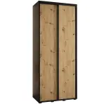 Szekrény 45 Canaris 1 100 fekete/artisan/fekete