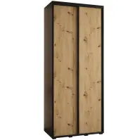 Szekrény 45 Canaris 1 100 fekete/artisan/fekete