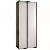Szekrény 45 Canaris 1 100 fekete/fehér/silver