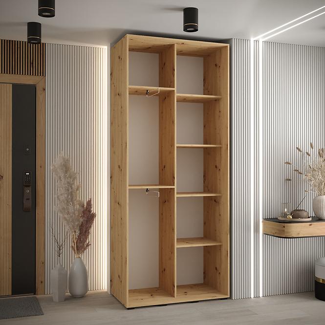Szekrény 45 Canaris 1 120 artisan/fekete