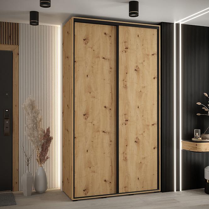 Szekrény 45 Canaris 1 130 artisan/fekete