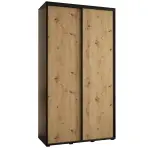 Szekrény 45 Canaris 1 130 fekete/artisan/fekete