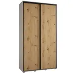 Szekrény 45 Canaris 1 140 fehér/artisan/fekete
