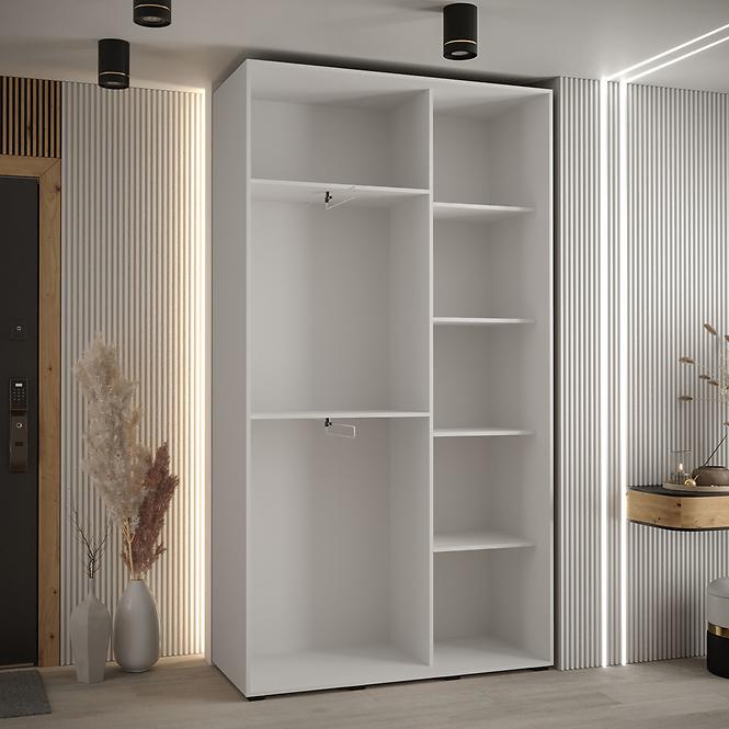 Szekrény 45 Canaris 1 140 fehér/artisan/fekete,4