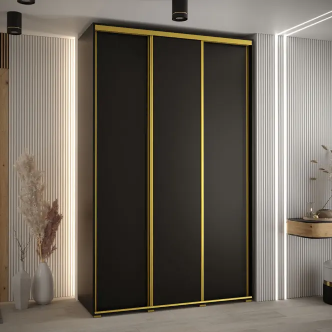 Szekrény 45 Canaris 1 170 fekete/gold,5