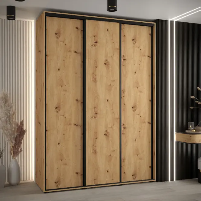 Szekrény 45 Canaris 1 180 artisan/fekete,5