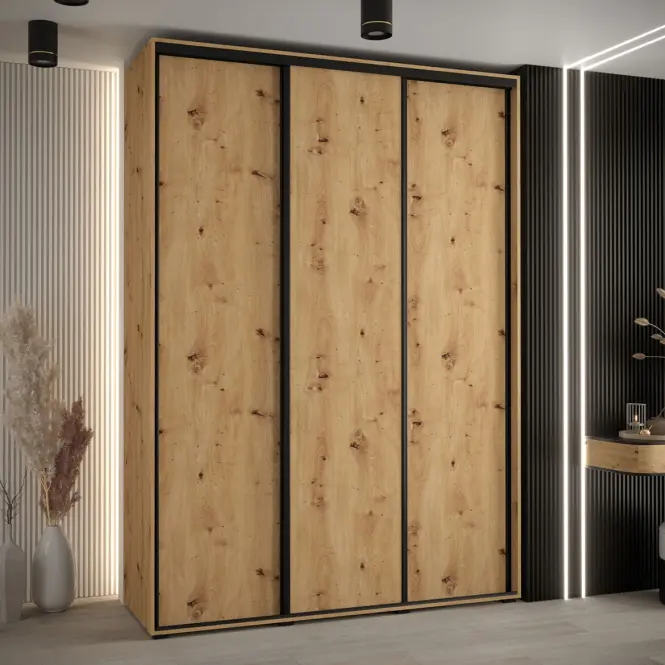 Szekrény 45 Canaris 1 190 artisan/fekete