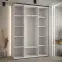 Szekrény 45 Canaris 1 190 fehér/fekete/silver,4