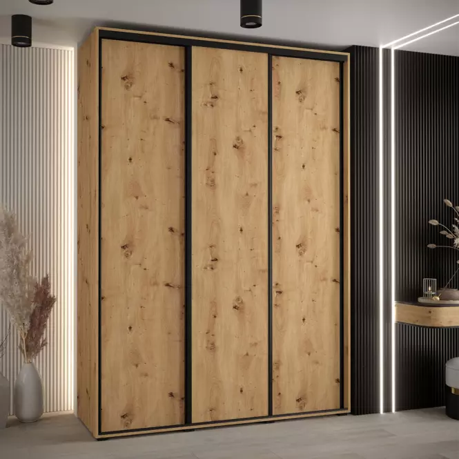 Szekrény 45 Canaris 1 200 artisan/fekete
