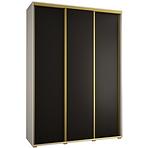 Szekrény 45 Canaris 1 200 fehér/fekete/gold Szekrény 45 Canaris 1 200 fehér/fekete/gold