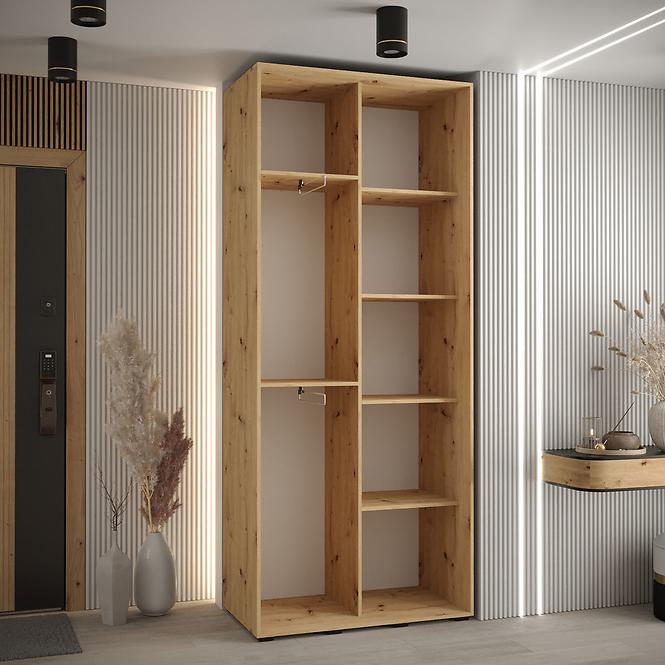 Szekrény 45 Canaris 12 110 artisan/fekete